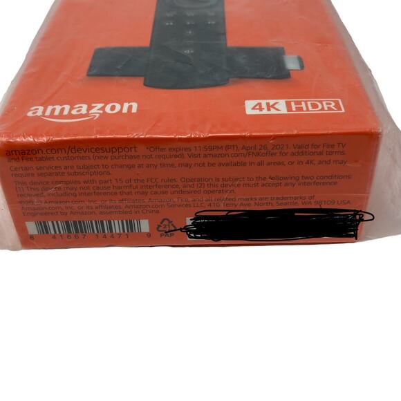 Amazon Fire TV Stick 4K Streaming Media Player 2020 Alexa Voice Remote NEW - Picture 5 of 7
